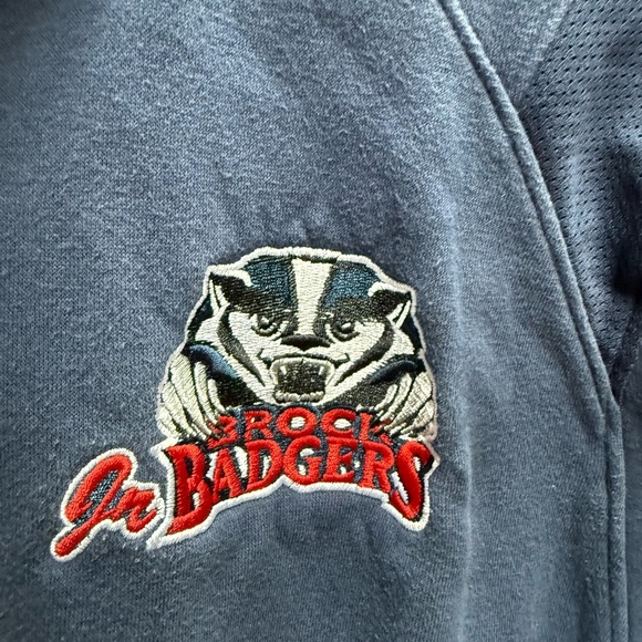 Under Armour Blue Zip Up Sweater - Picture 3 of 4